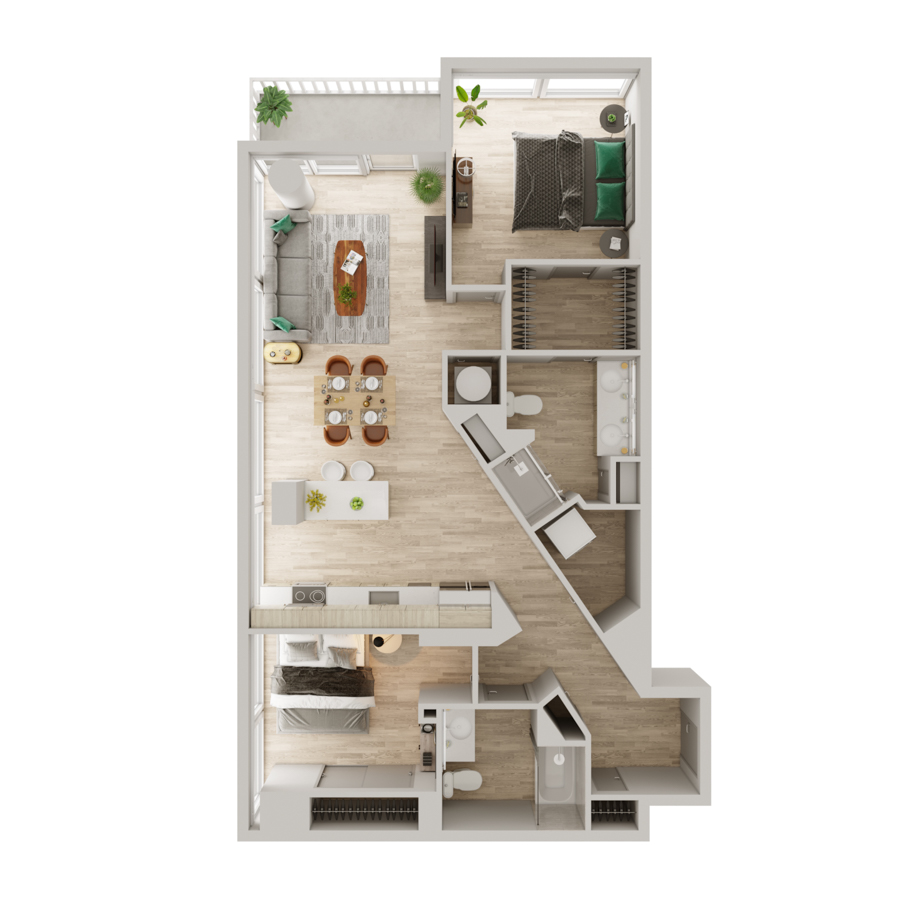 B4 floor plan