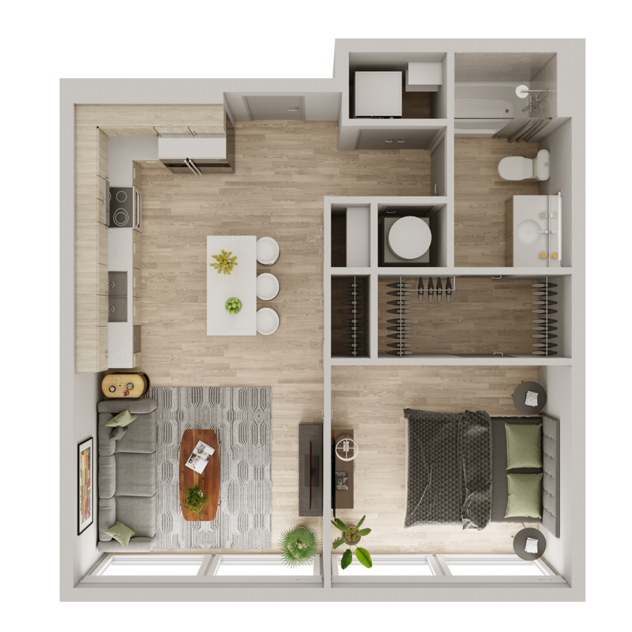 A6 floor plan