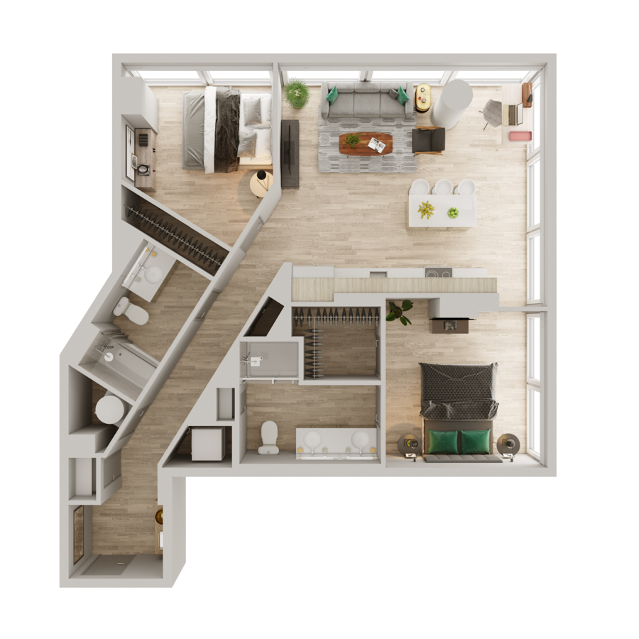B5 floor plan