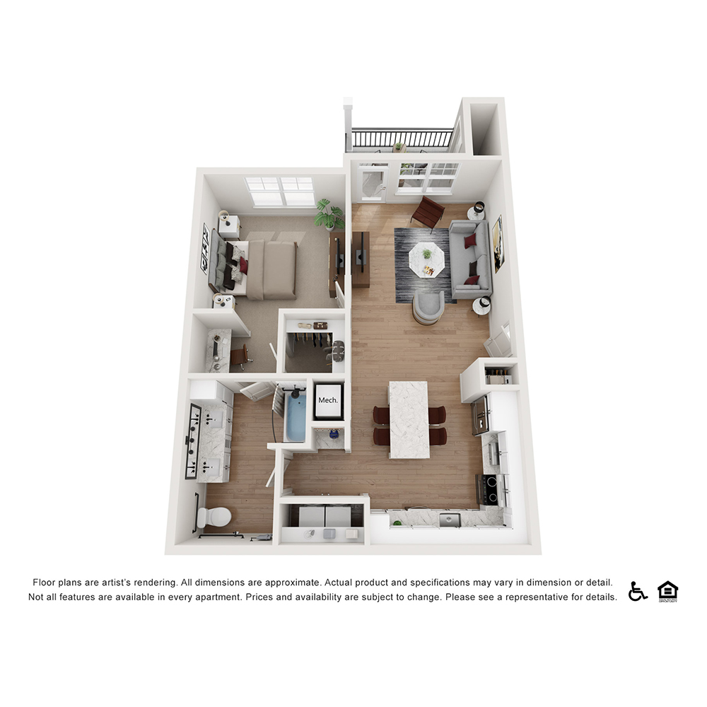 A2 floor plan