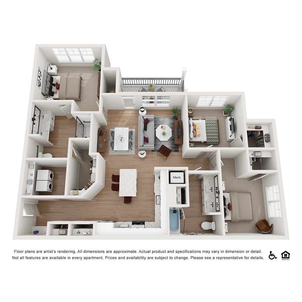C1 floor plan