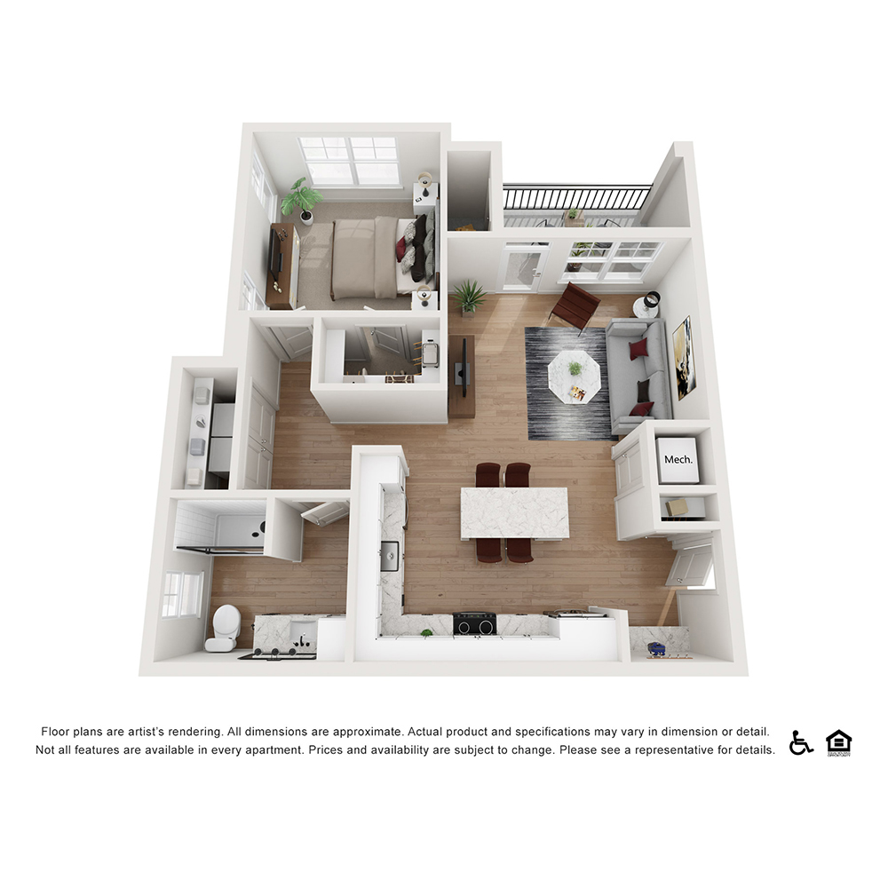 A1 floor plan