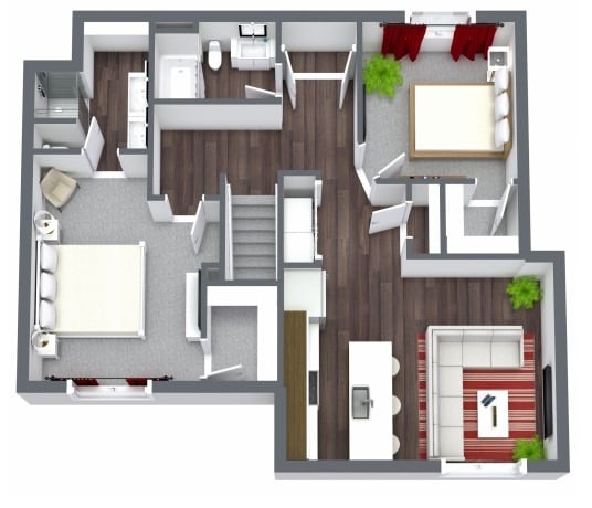 Chalet floor plan