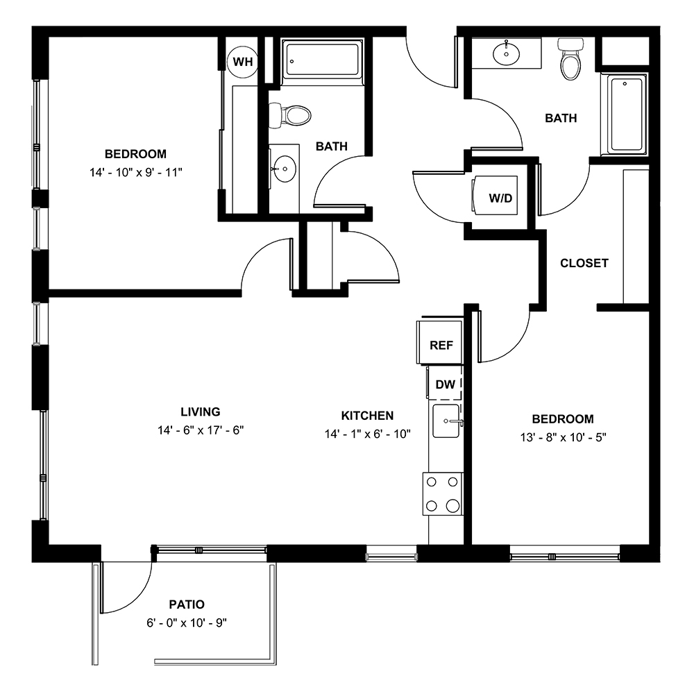 2-2F floor plan