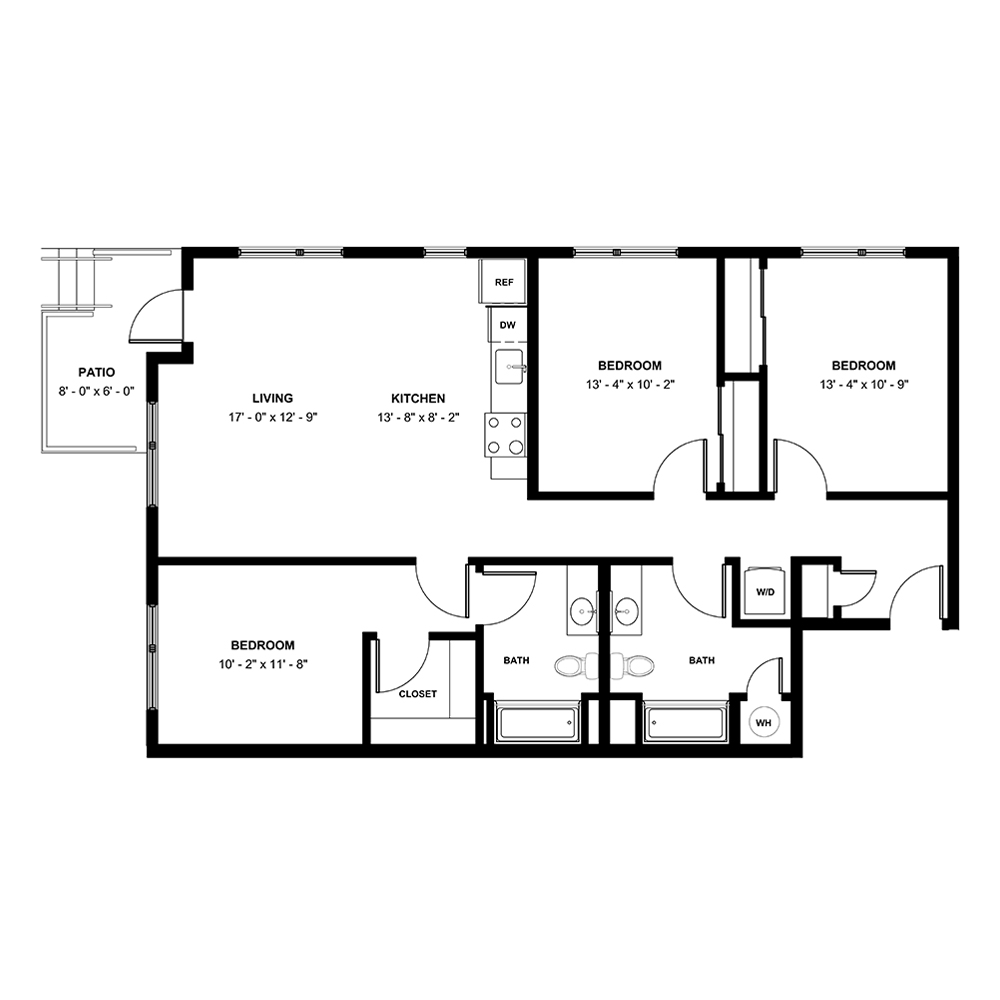 3-2A floor plan