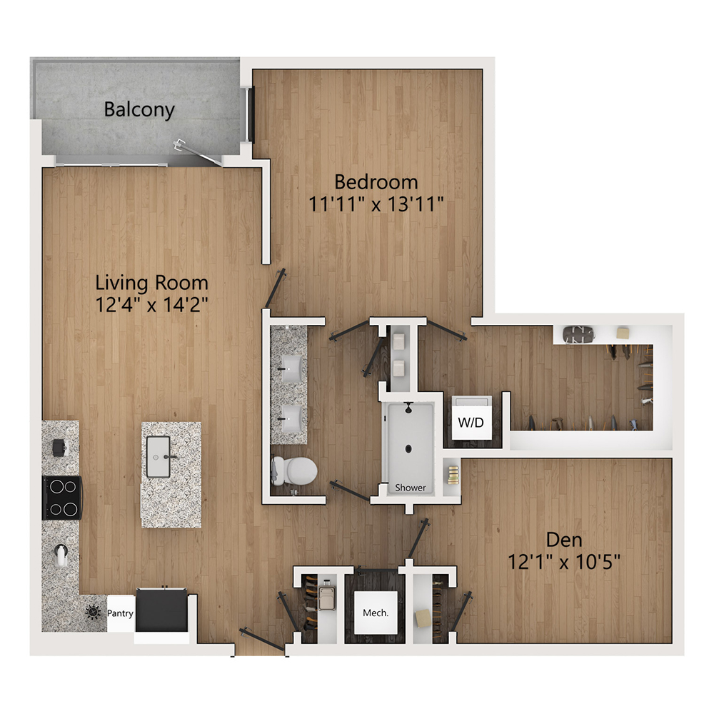 B1 floor plan