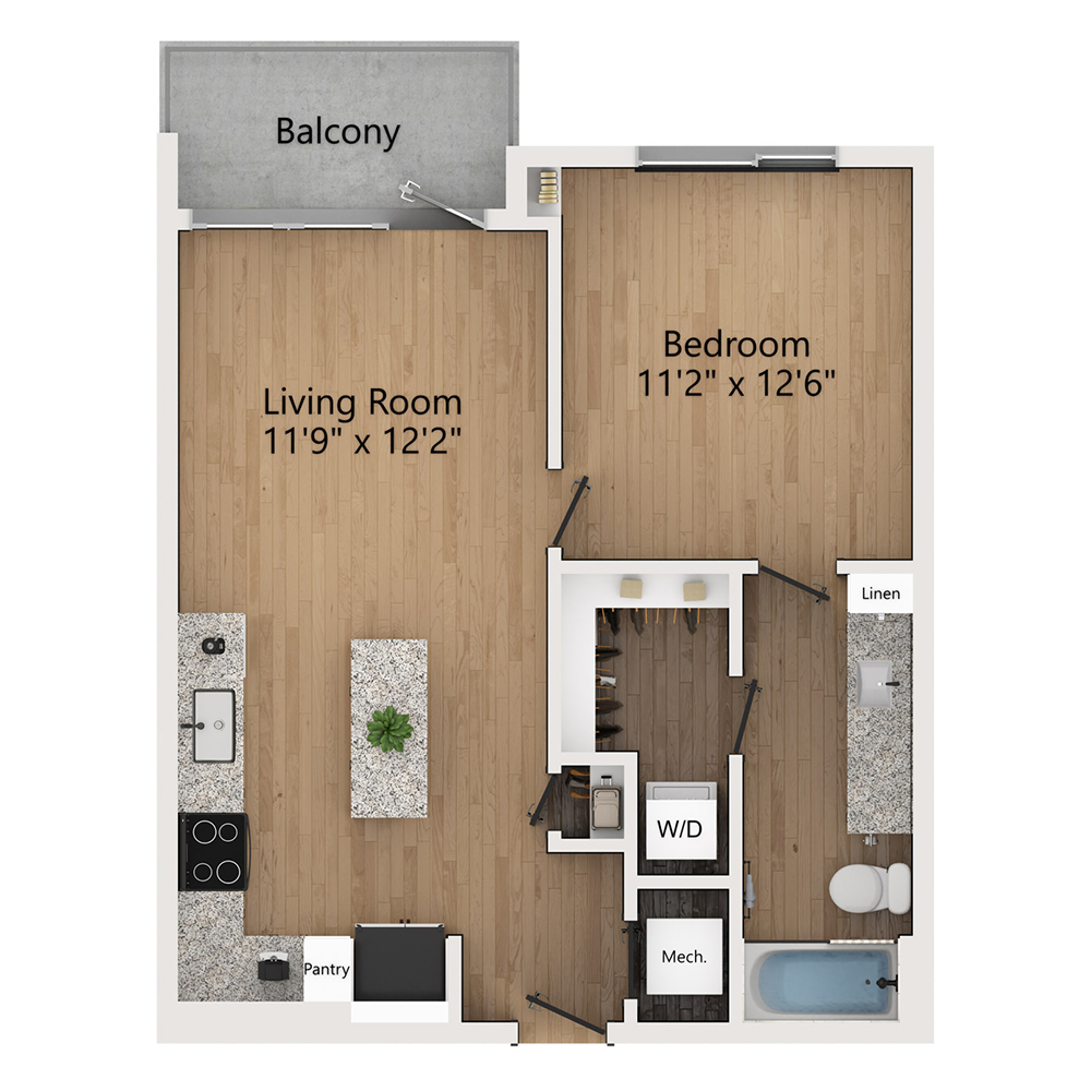 A3 floor plan