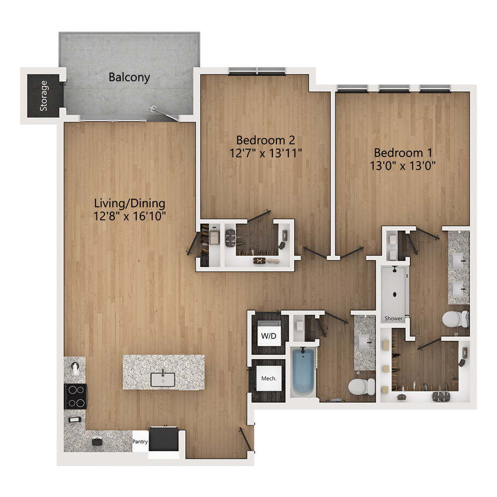C7 floor plan