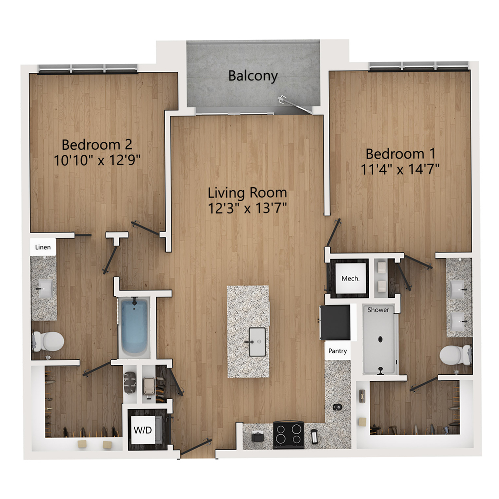 C2 floor plan