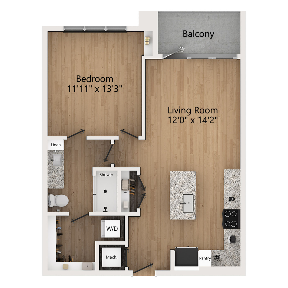 A4 floor plan