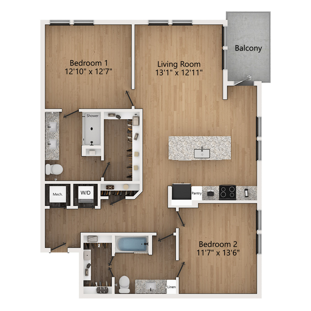 C5 floor plan