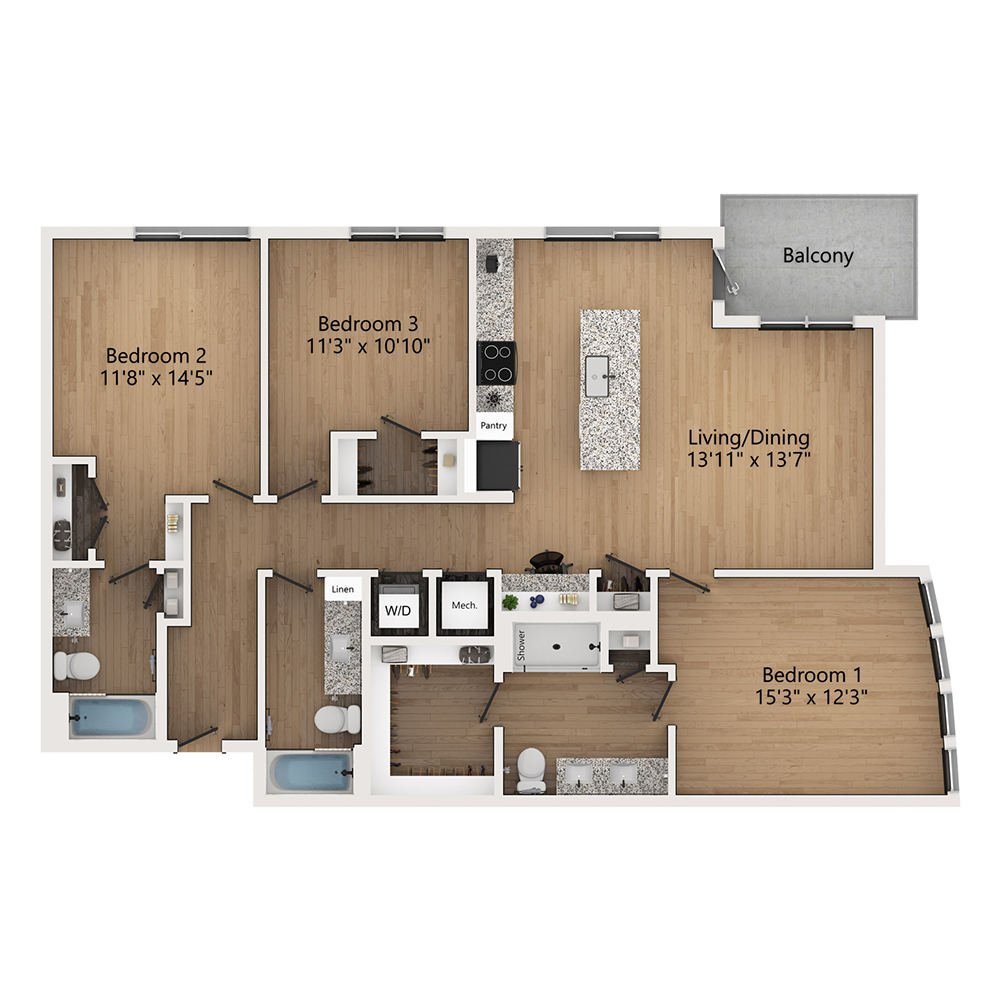 D2 floor plan