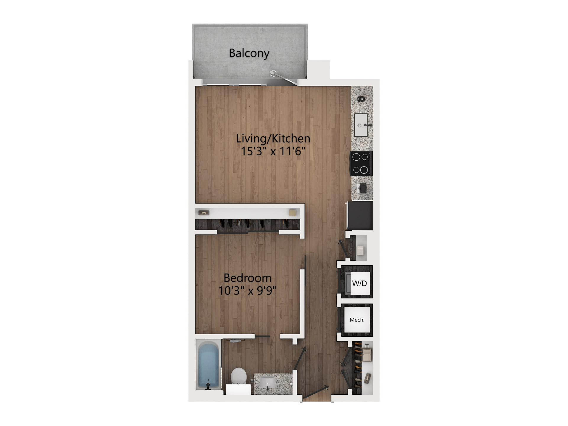 A1 floor plan