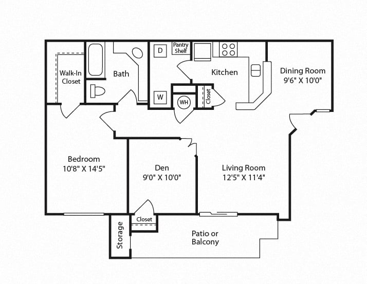B1 + Flex Space - Pinnacle floor plan