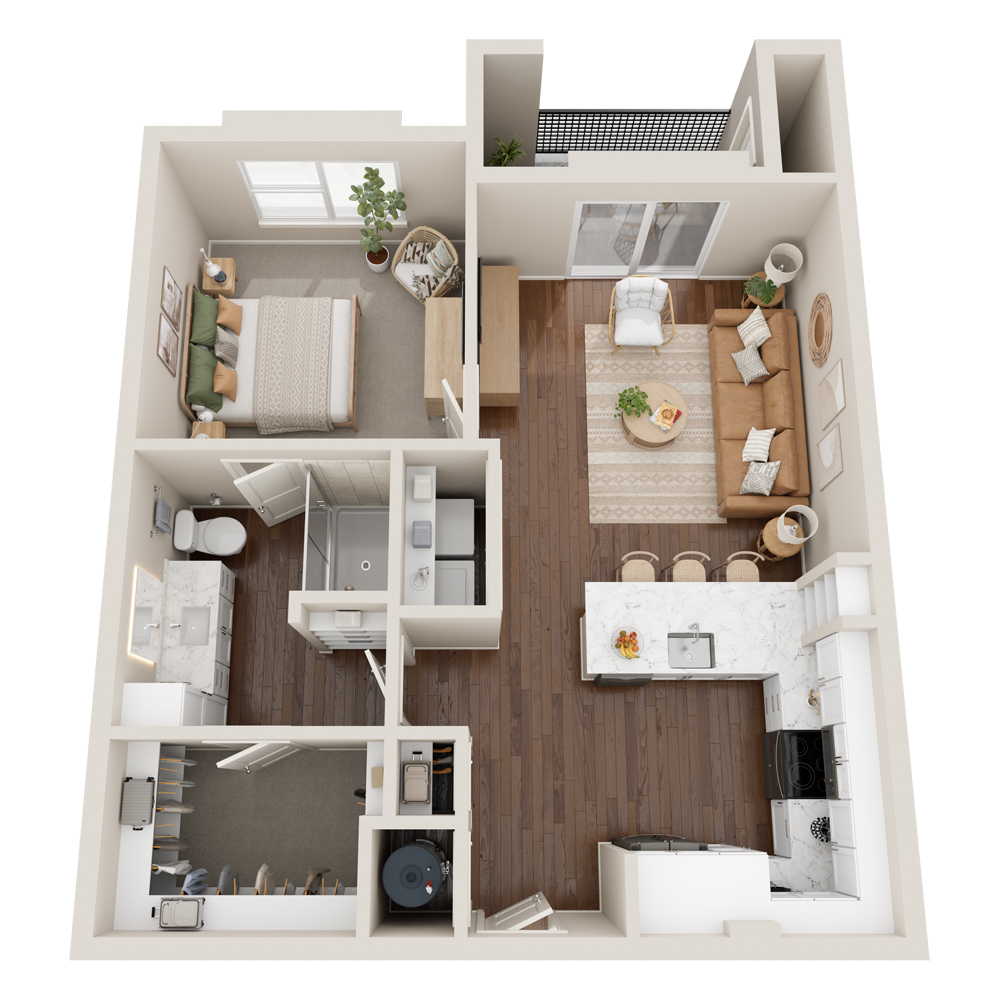 A1 floor plan
