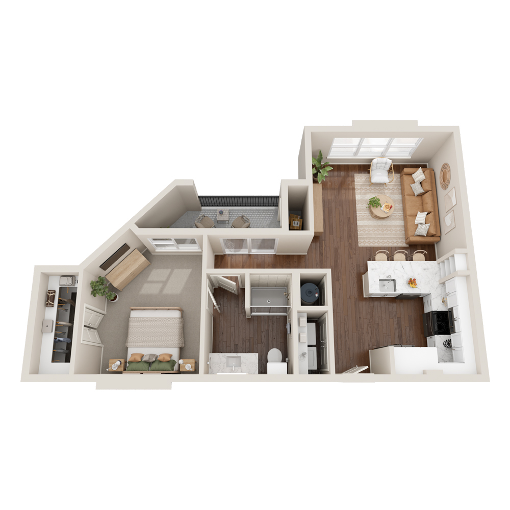 A2 floor plan