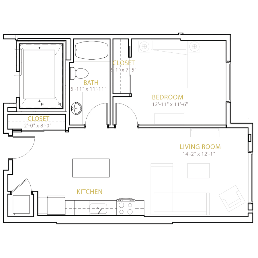 B6 floor plan