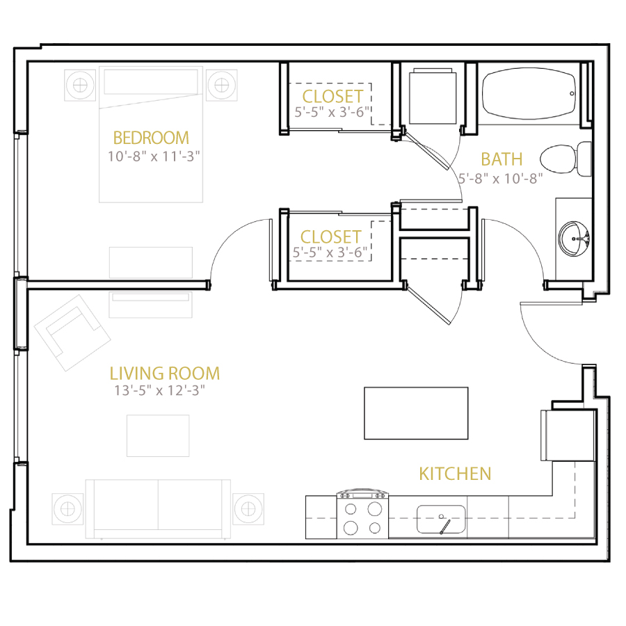 B2 floor plan