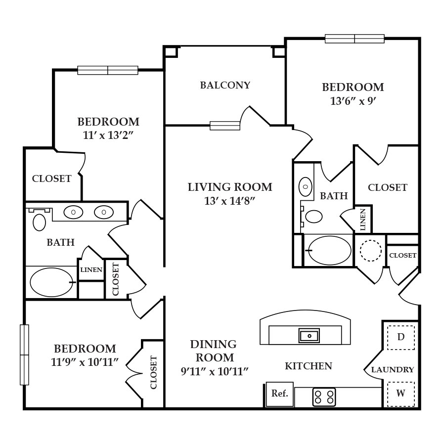 The Highland floor plan