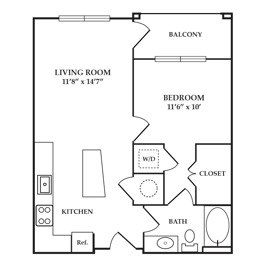 The Arabella floor plan