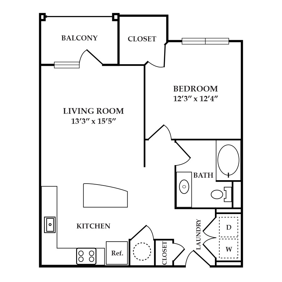 The Crestridge floor plan