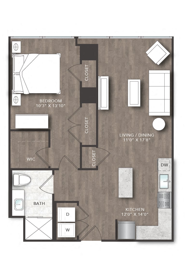 L Units floor plan