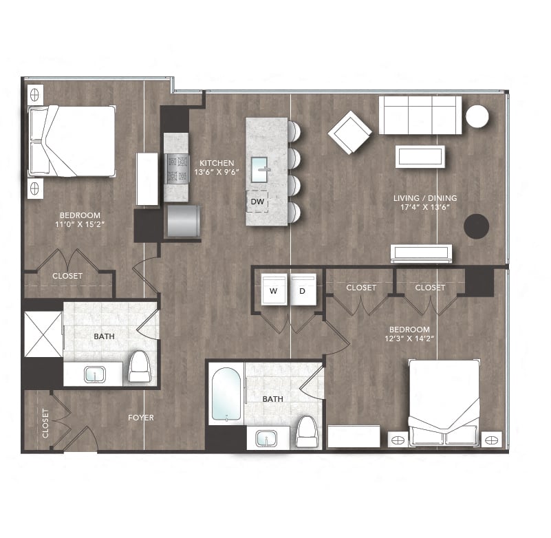 R2a Units floor plan