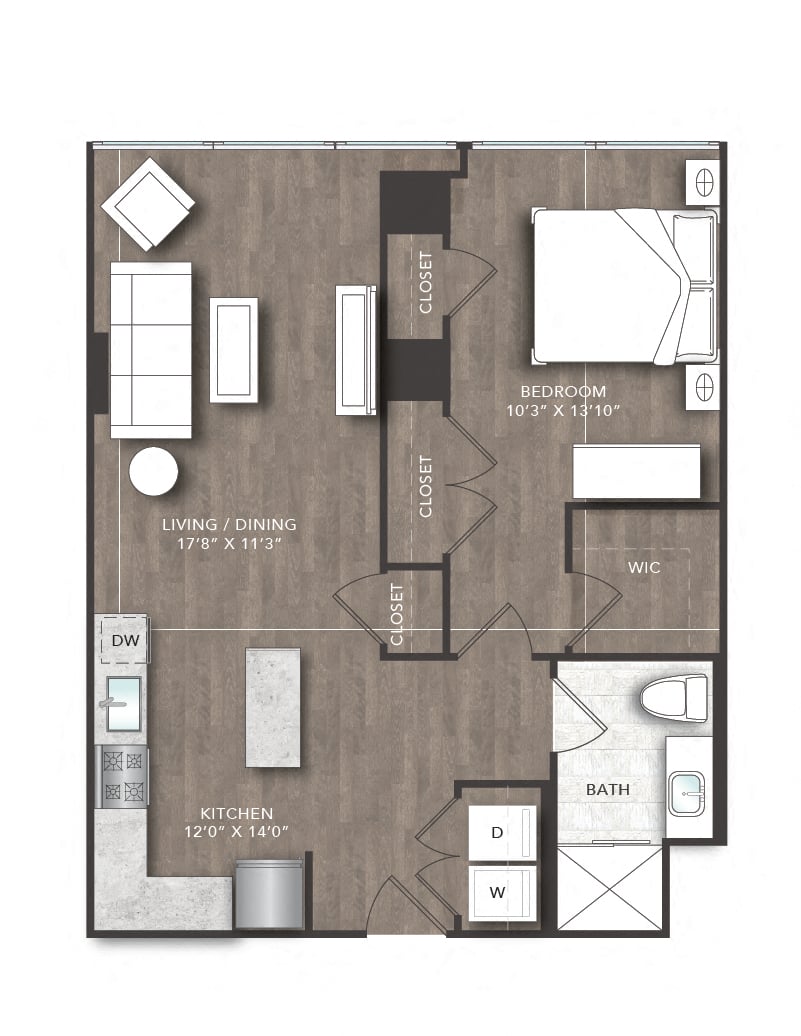 K Units floor plan