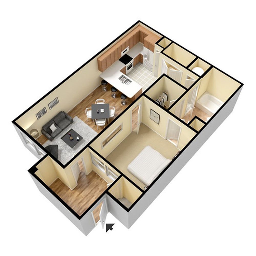 A1 floor plan