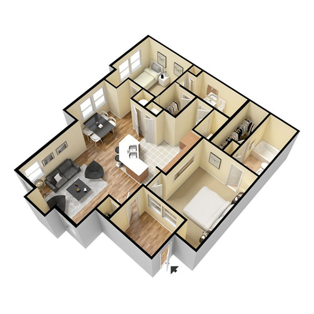 B2 floor plan