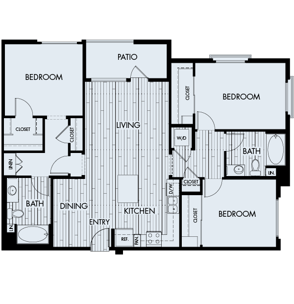 Plan 3A floor plan