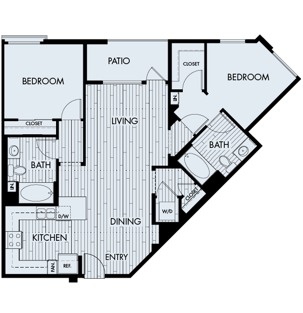 Plan 2C floor plan