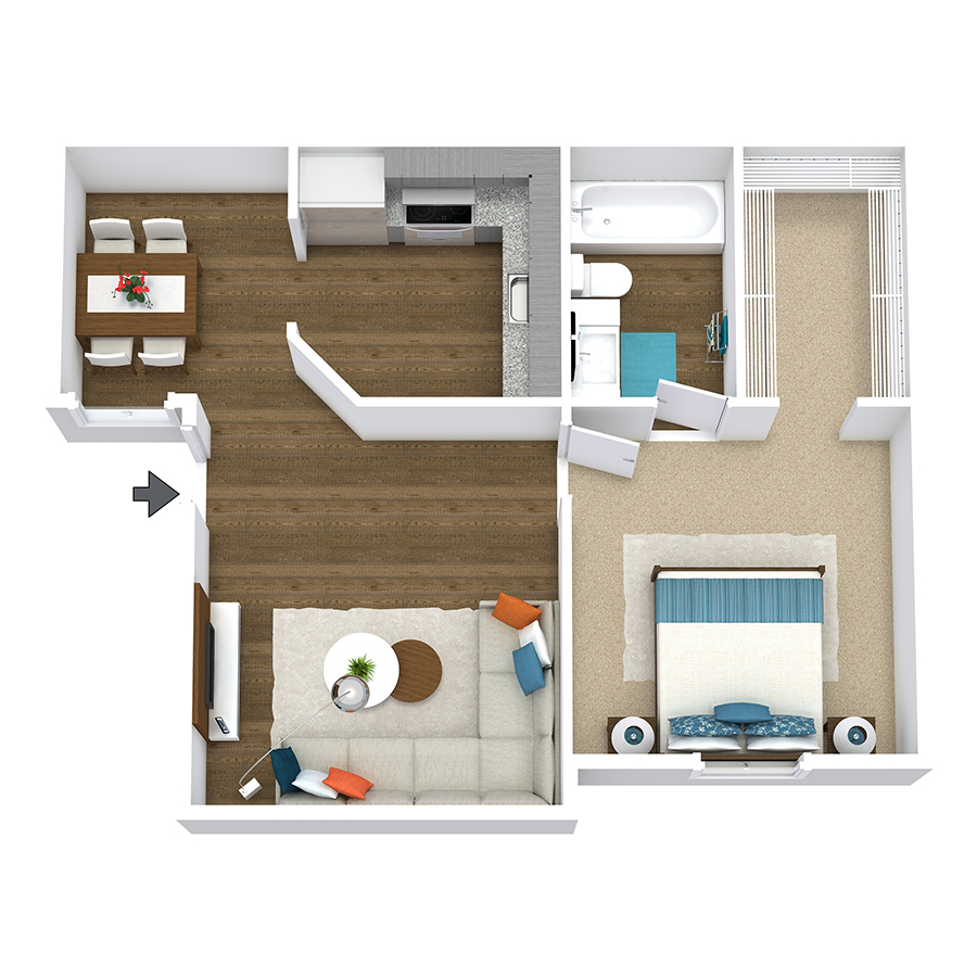 A1 floor plan