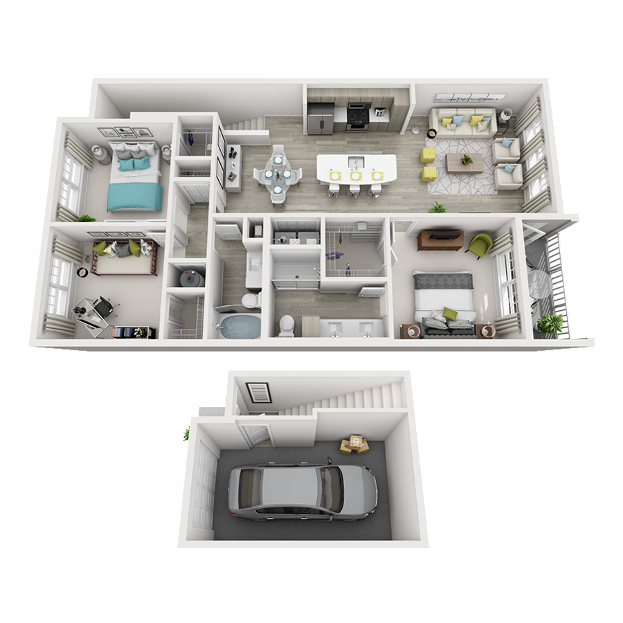 D2G floor plan