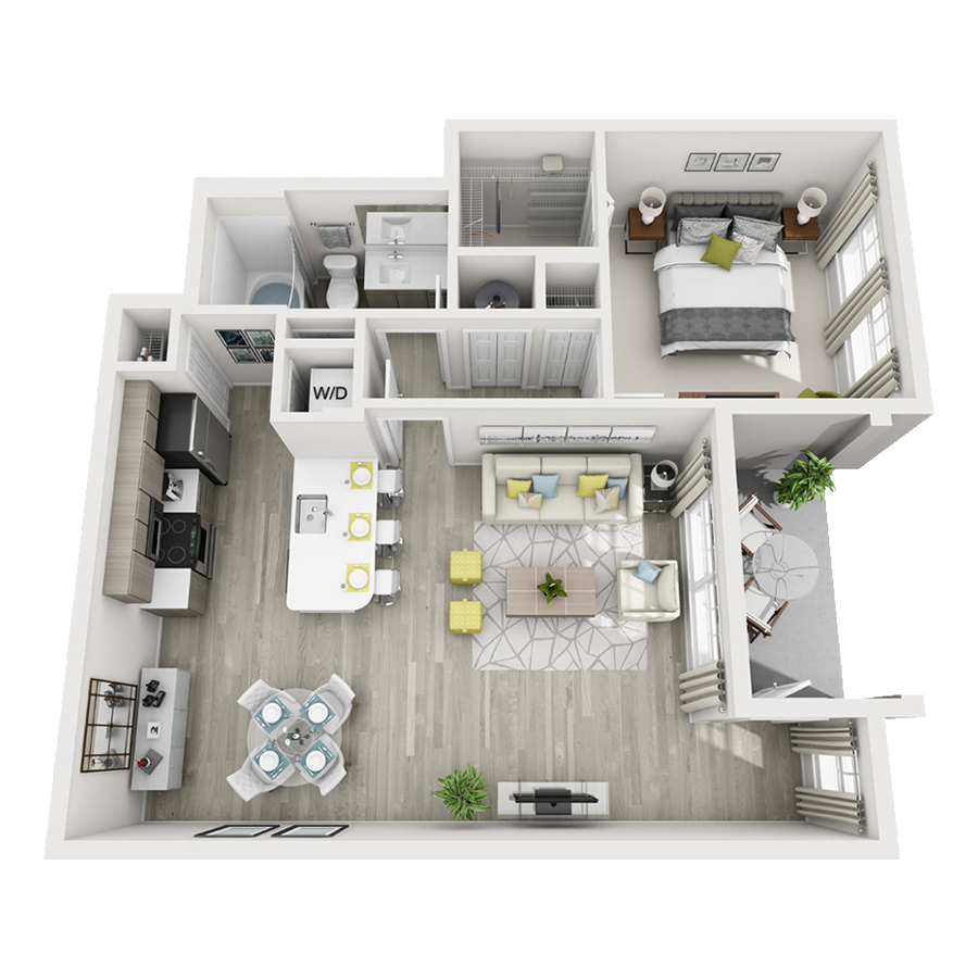 A1 floor plan