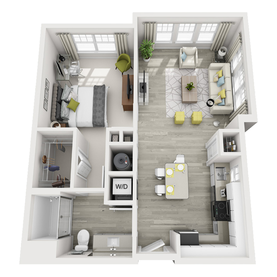 A9 floor plan