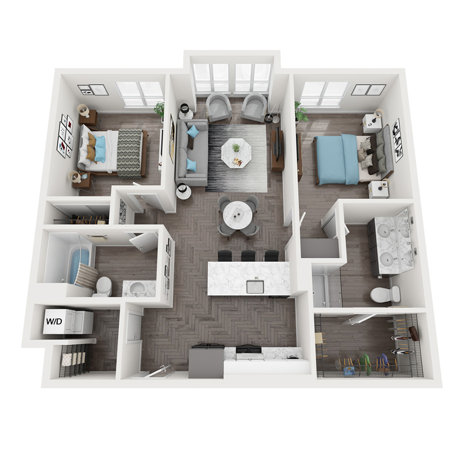 F1 floor plan