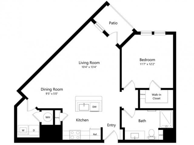 A2 floor plan