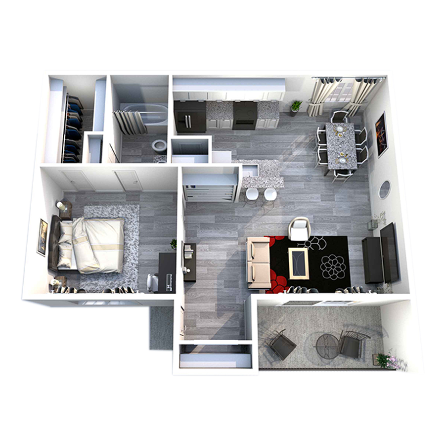 A2 floor plan