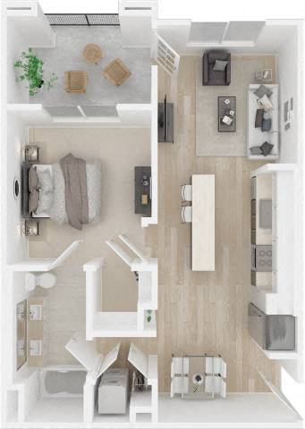 A2 floor plan