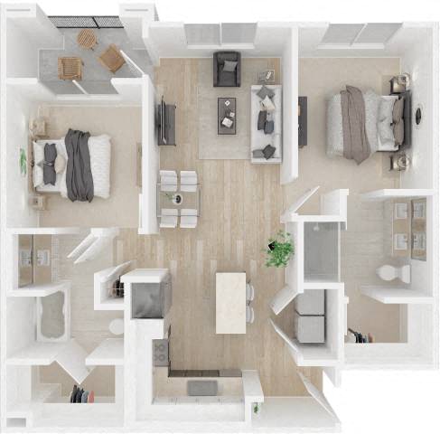 B2 floor plan