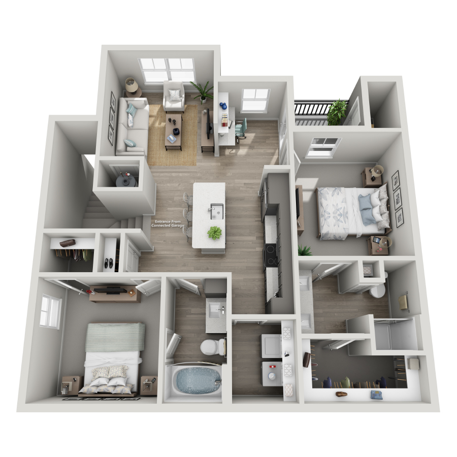 B2-U floor plan