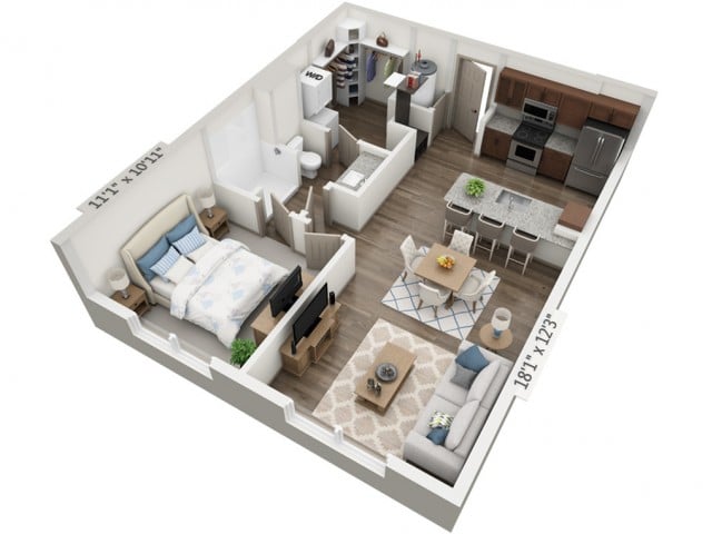 Libretto floor plan