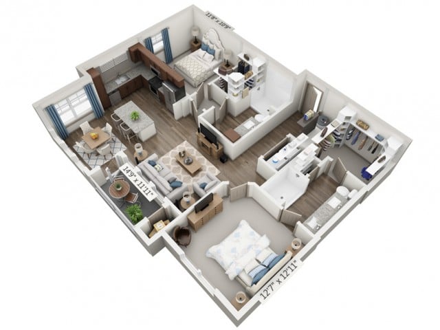 Stretto floor plan