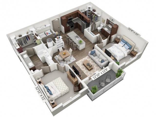 Mezzo floor plan