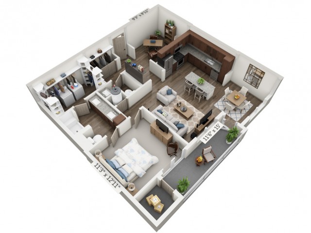 Opus floor plan