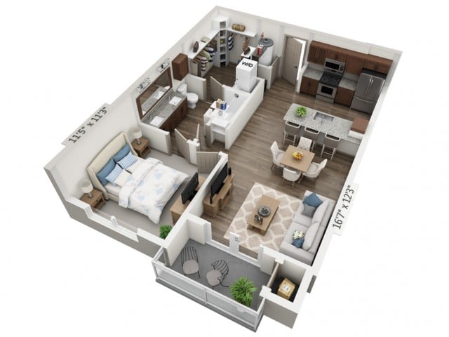 Cantata floor plan