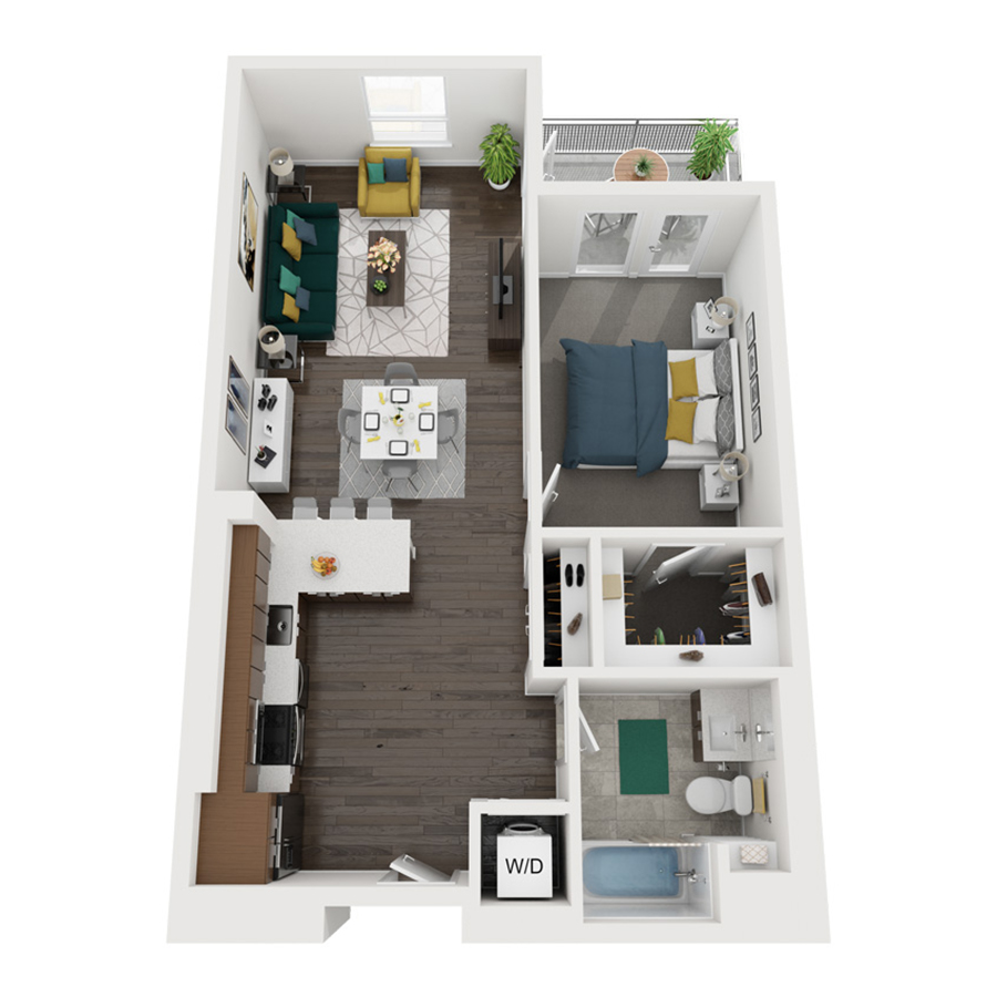 A1 floor plan