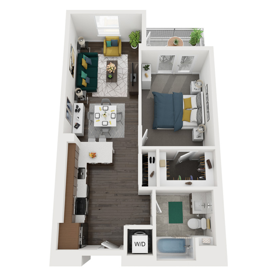 A2 floor plan