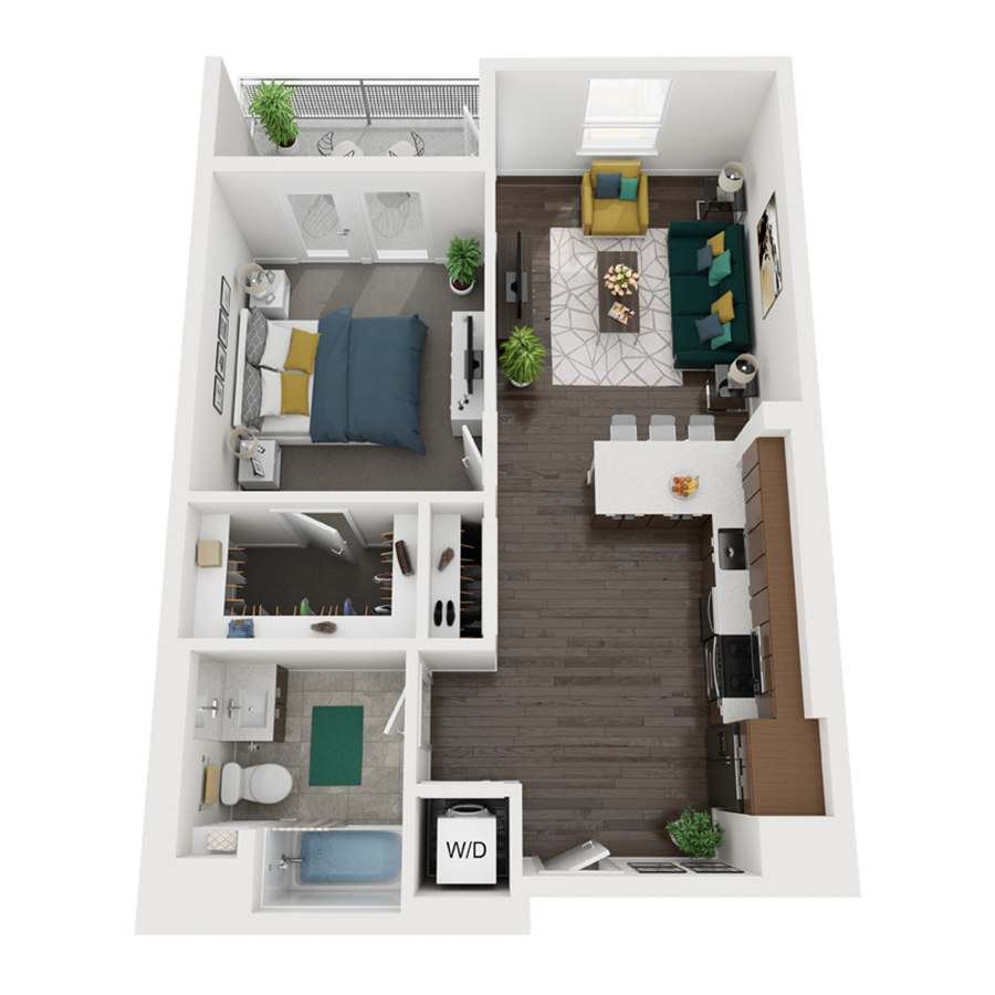 A4 floor plan